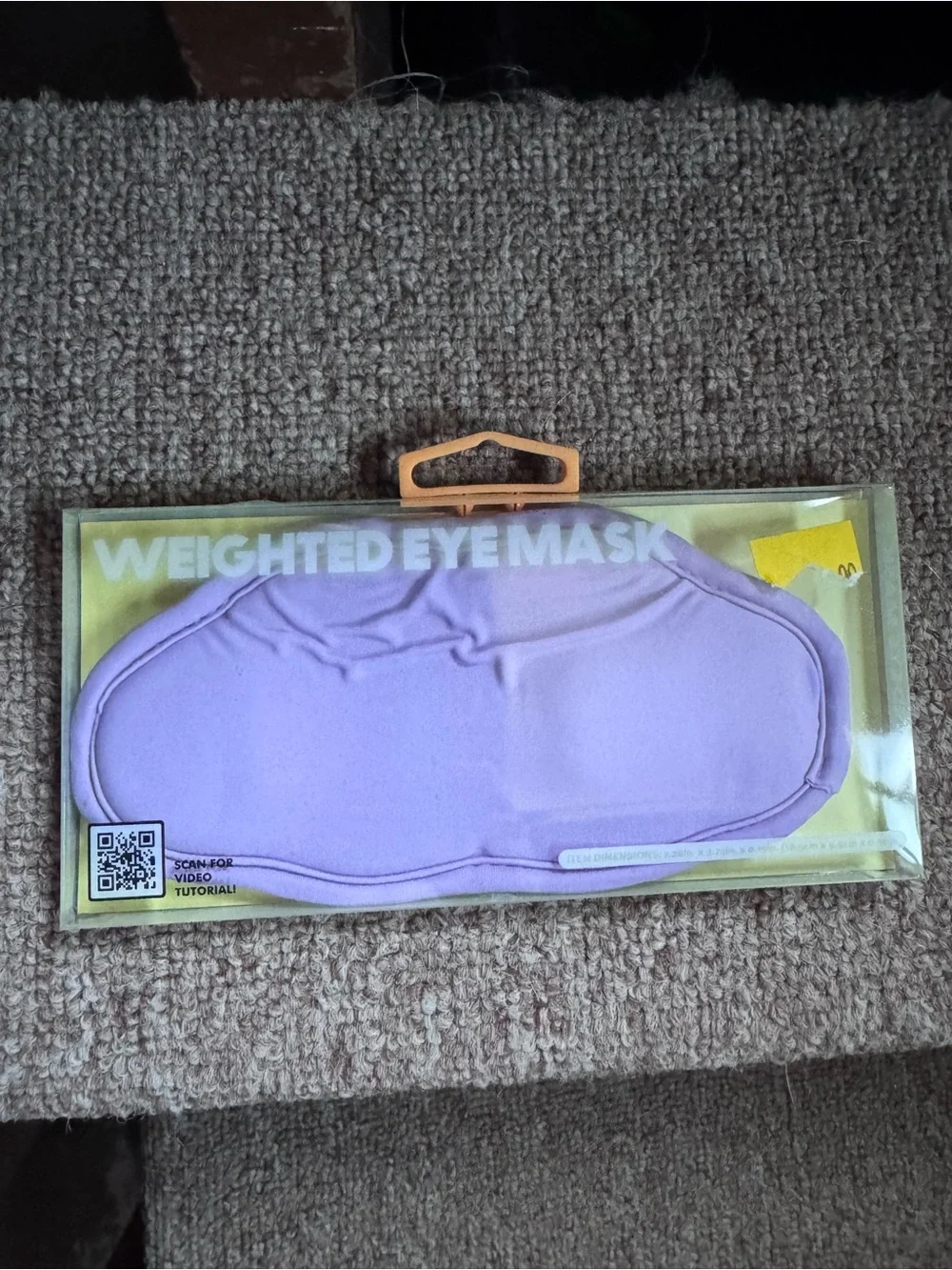 Weighted Eye Mask - Lavender